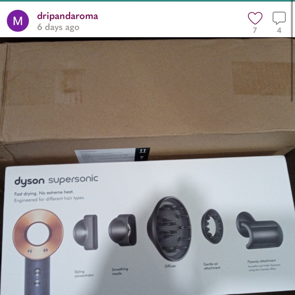 Dyson blow dryer… BUYERS BEWARE!!! Scammer !!